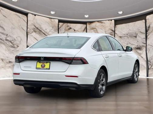 Platinum White Pearl 2024 Honda Accord EX
