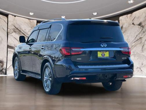 Hermosa Blue 2020 INFINITI QX80 Luxe