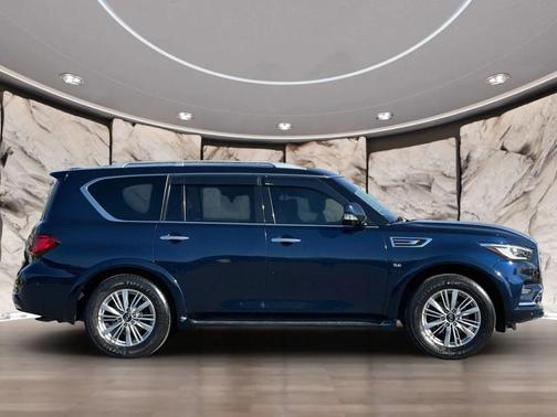 Hermosa Blue 2020 INFINITI QX80 Luxe
