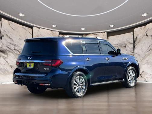 Hermosa Blue 2020 INFINITI QX80 Luxe