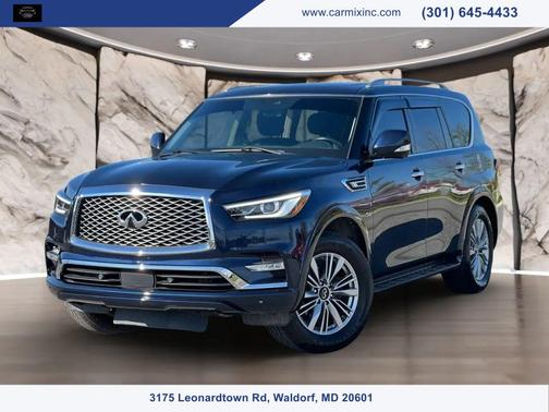 Hermosa Blue 2020 INFINITI QX80 Luxe