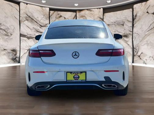White 2018 Mercedes-Benz E-Class E 400 Coupe 2D