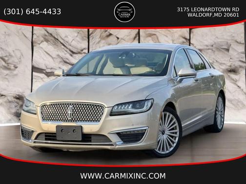 Palladium White Gold Metallic 2017 Lincoln MKZ Reserve I
