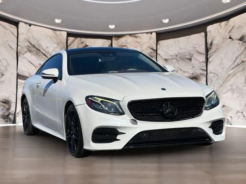 White 2018 Mercedes-Benz E-Class E 400 Coupe 2D