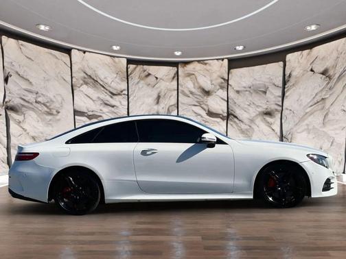 White 2018 Mercedes-Benz E-Class E 400 Coupe 2D