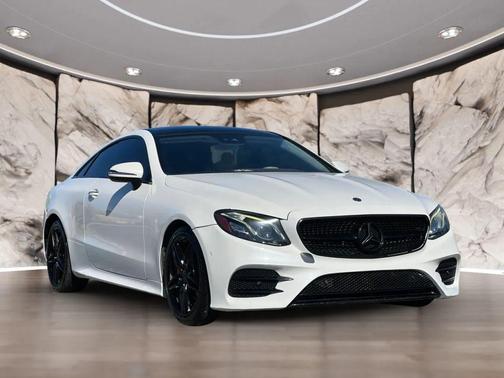 White 2018 Mercedes-Benz E-Class E 400 Coupe 2D