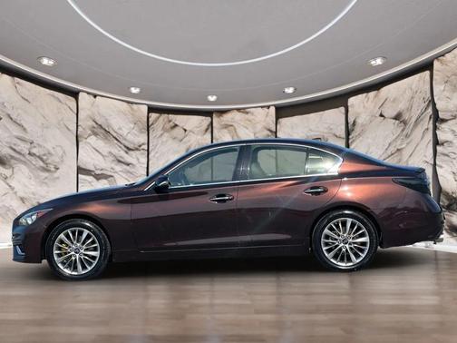 Mocha Almond 2020 INFINITI Q50 3.0t LUXE