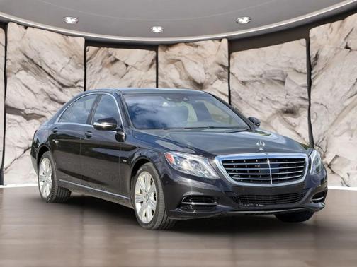 Black 2014 Mercedes-Benz S-Class S 550 Sedan 4D