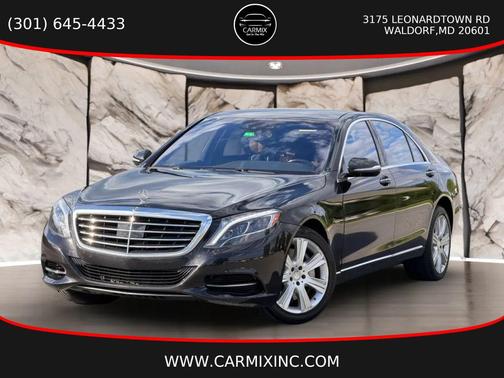 Black 2014 Mercedes-Benz S-Class S 550 Sedan 4D