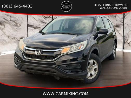Crystal Black Pearl 2016 Honda CR-V LX