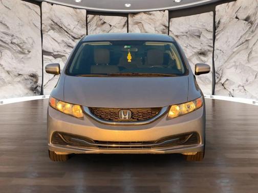 Alabaster Silver Metallic 2014 Honda Civic LX