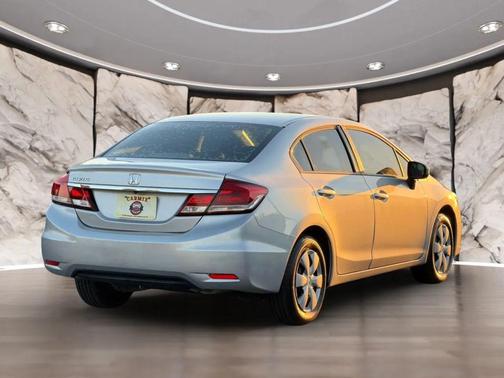 Alabaster Silver Metallic 2014 Honda Civic LX