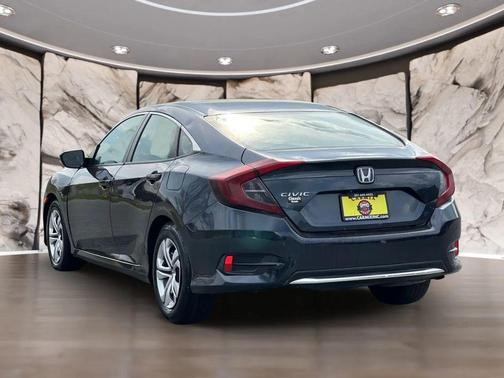 Modern Steel Metallic 2019 Honda Civic LX