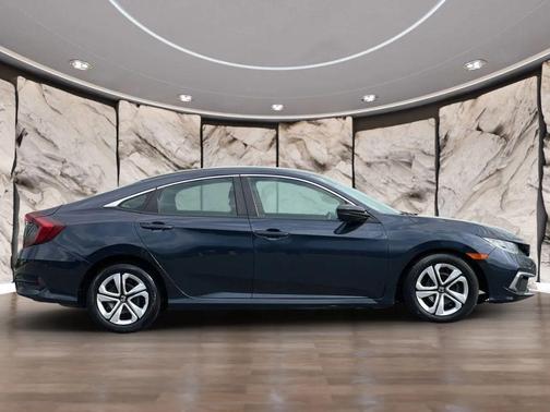 Modern Steel Metallic 2019 Honda Civic LX