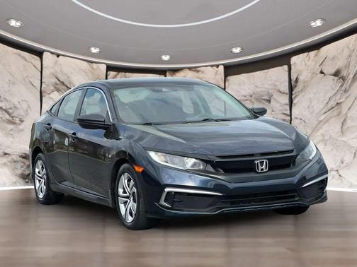 Modern Steel Metallic 2019 Honda Civic LX