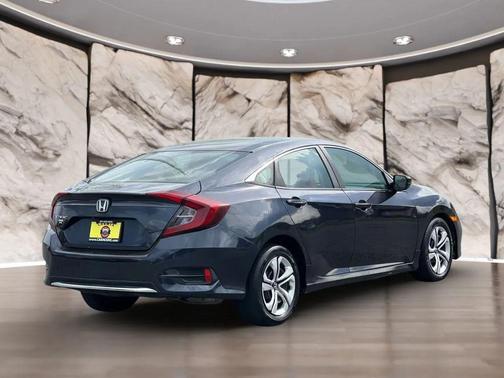 Modern Steel Metallic 2019 Honda Civic LX