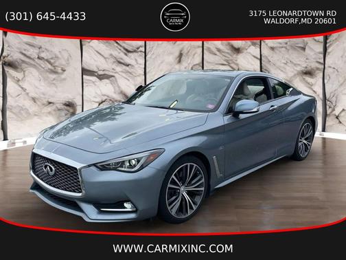 Graphite Shadow 2017 INFINITI Q60 3.0T Premium