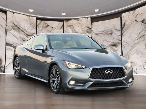 Graphite Shadow 2017 INFINITI Q60 3.0T Premium