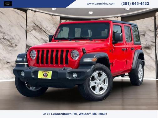 Firecracker Red Clearcoat 2023 Jeep Wrangler Sport S