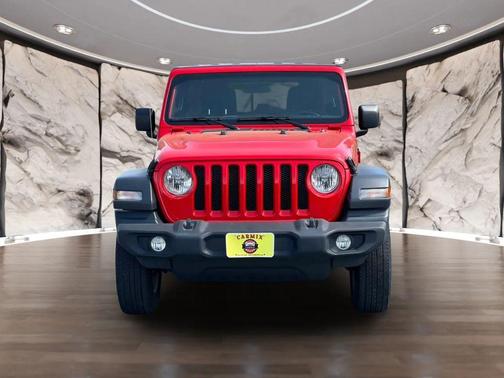 Firecracker Red Clearcoat 2023 Jeep Wrangler Sport S