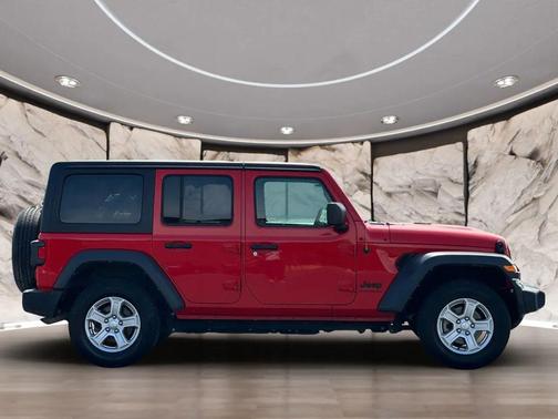 Firecracker Red Clearcoat 2023 Jeep Wrangler Sport S