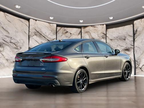 Gray 2020 Ford Fusion SE