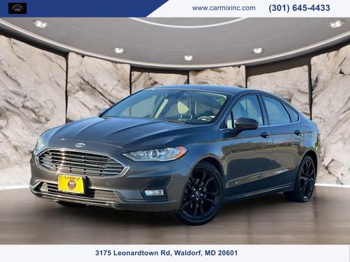 Gray 2020 Ford Fusion SE