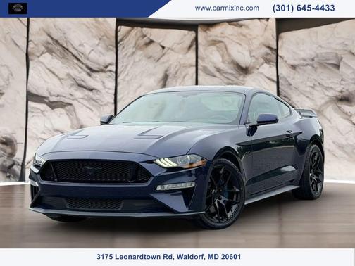 Kona Blue Metallic 2019 Ford Mustang GT