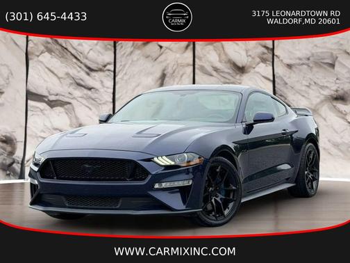 Kona Blue Metallic 2019 Ford Mustang GT