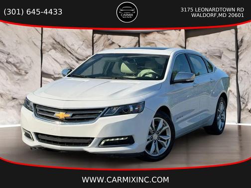 White 2018 Chevrolet Impala 1LT