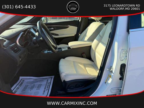 White 2018 Chevrolet Impala 1LT