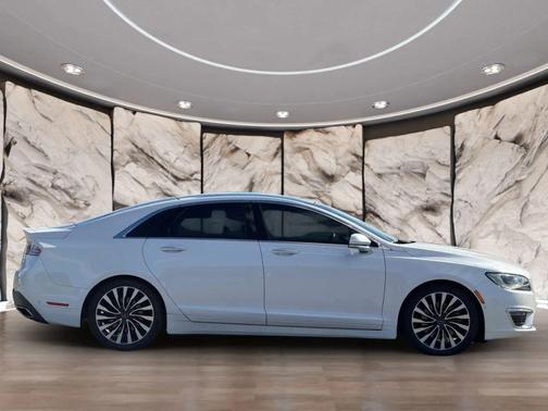 White Platinum Metallic Tri-Coat 2017 Lincoln MKZ Black Label