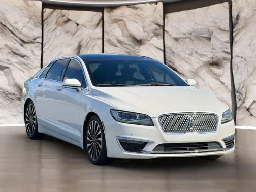 White Platinum Metallic Tri-Coat 2017 Lincoln MKZ Black Label