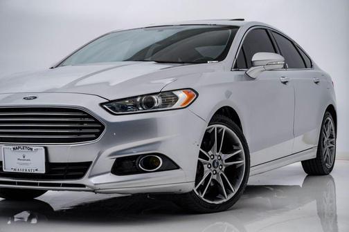Ingot Silver 2015 Ford Fusion Titanium