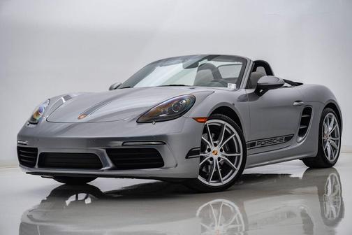 GT Silver Metallic 2024 Porsche 718 Boxster Base