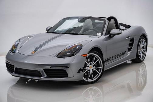 GT Silver Metallic 2024 Porsche 718 Boxster Base