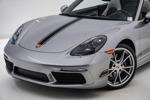 GT Silver Metallic 2024 Porsche 718 Boxster Base