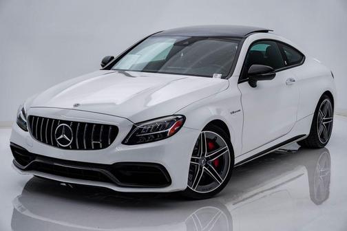 Polar White 2023 Mercedes-Benz AMG C 63 C 63 S AMG
