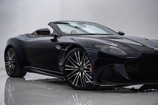 Ultramarine Black 2022 Aston Martin DBS Superleggera Volante