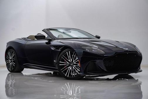 Ultramarine Black 2022 Aston Martin DBS Superleggera Volante