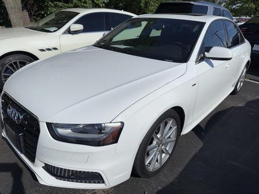 Ibis White 2015 Audi A4 2.0T Premium Plus