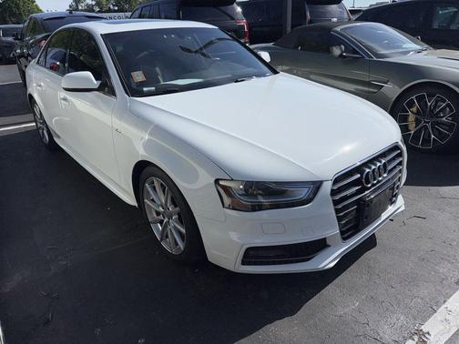 Ibis White 2015 Audi A4 2.0T Premium Plus