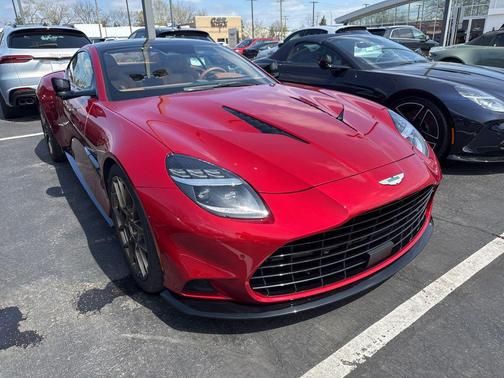 Q Supernova Red 2025 Aston Martin Vanquish V12