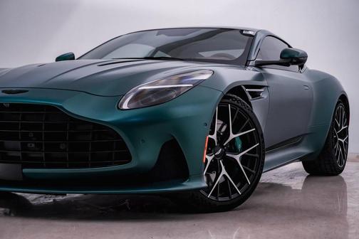 Q Satin Aston Martin Racing Green 2024 Aston Martin DB12 Coupe