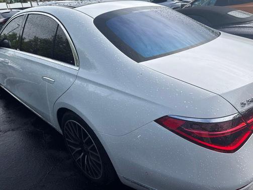 MANUFAKTUR Moonlight White Metallic 2024 Mercedes-Benz S-Class S 580
