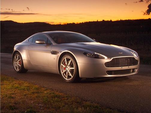 Black 2007 Aston Martin V8 Vantage Base