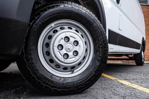 Bright White Clearcoat 2025 RAM ProMaster 2500 Tradesman