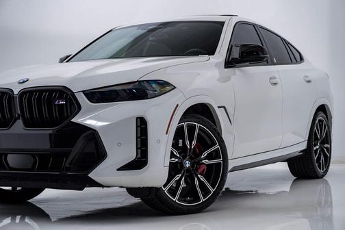 Alpine White 2024 BMW X6 M60i