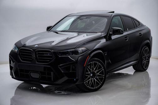 Black Sapphire Metallic 2024 BMW X6 M Coupe Competition