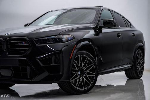 Black Sapphire Metallic 2024 BMW X6 M Coupe Competition